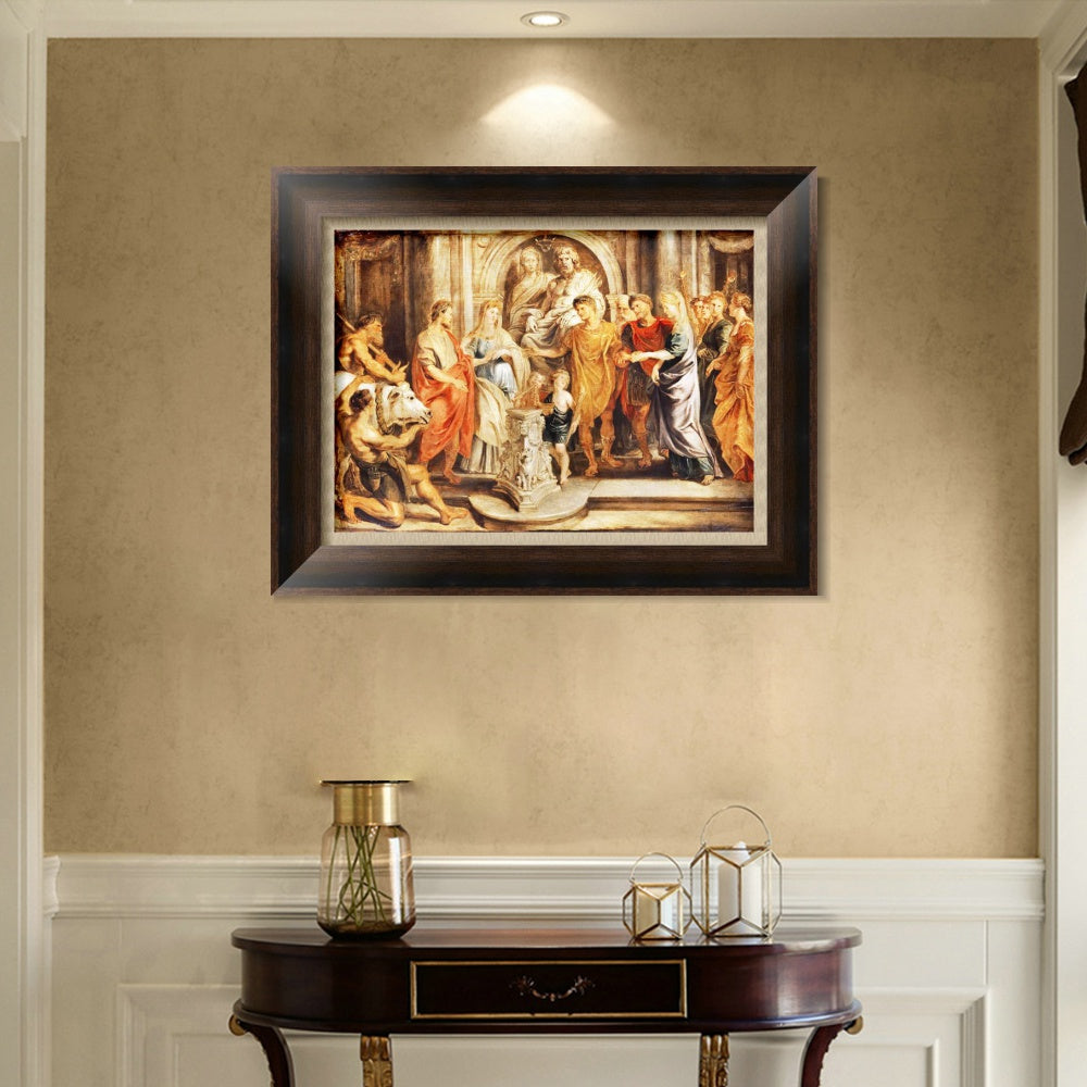 INVIN ART Framed Canvas Art Giclee Print Series#267 by Peter Paul Rubens Wall Art