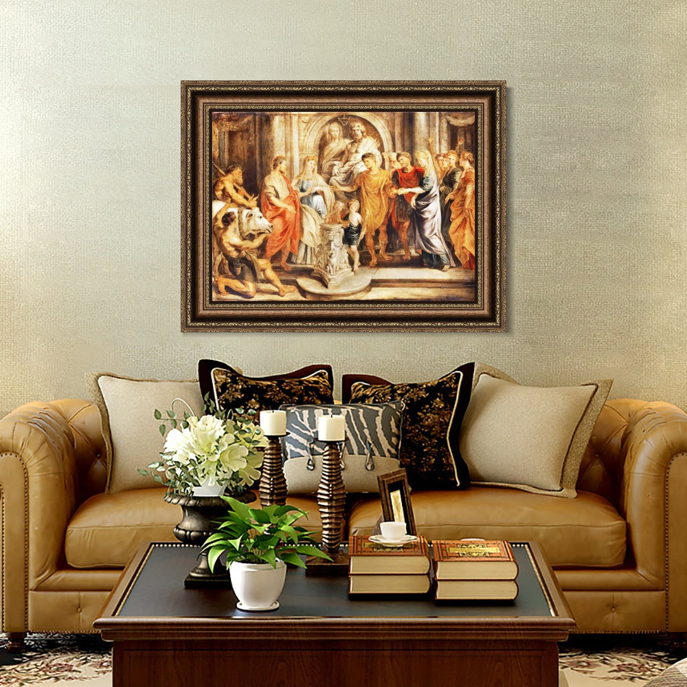 INVIN ART Framed Canvas Art Giclee Print Series#267 by Peter Paul Rubens Wall Art
