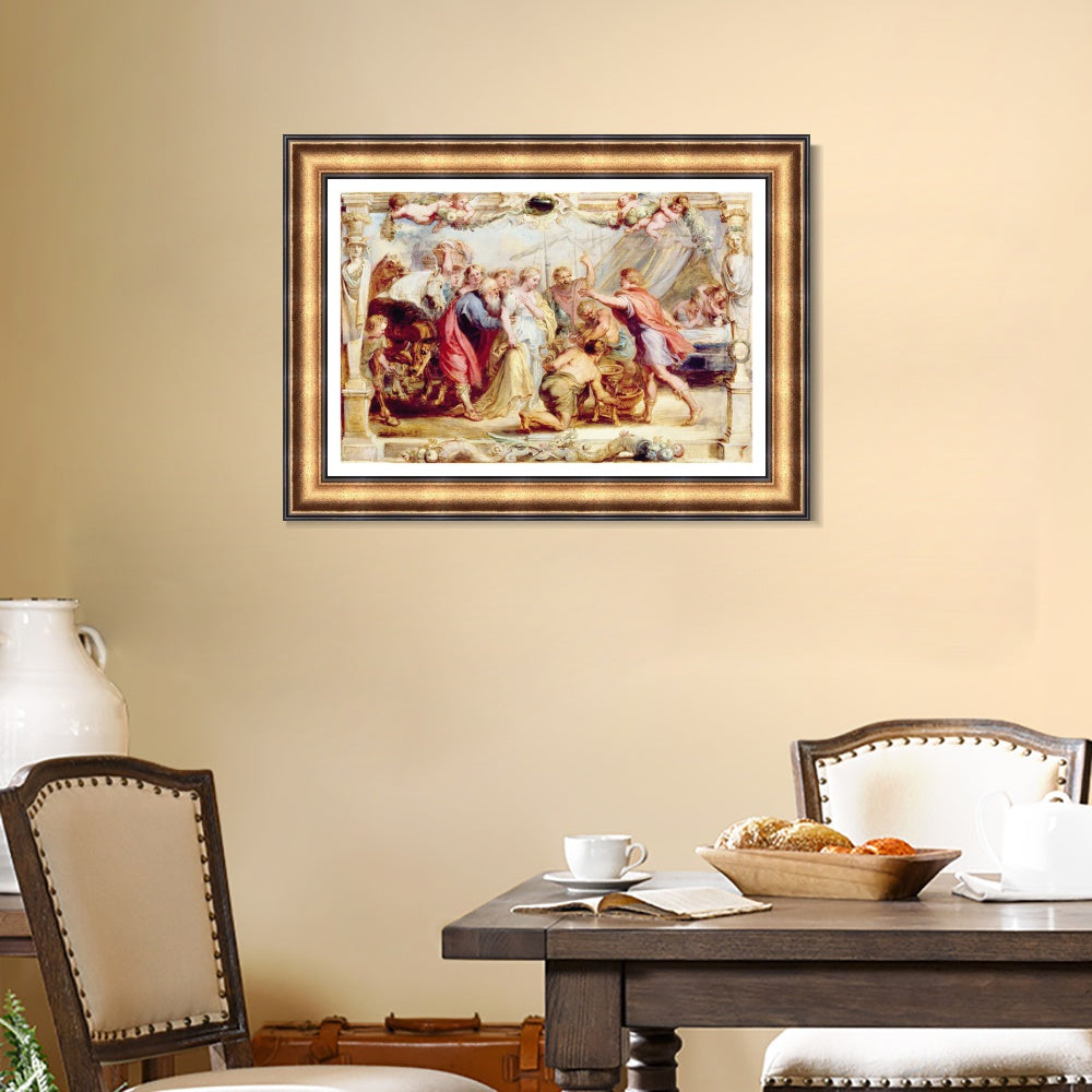 INVIN ART Framed Canvas Art Giclee Print Series#268 by Peter Paul Rubens Wall Art