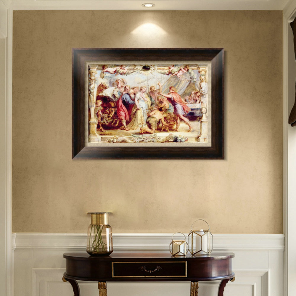 INVIN ART Framed Canvas Art Giclee Print Series#268 by Peter Paul Rubens Wall Art