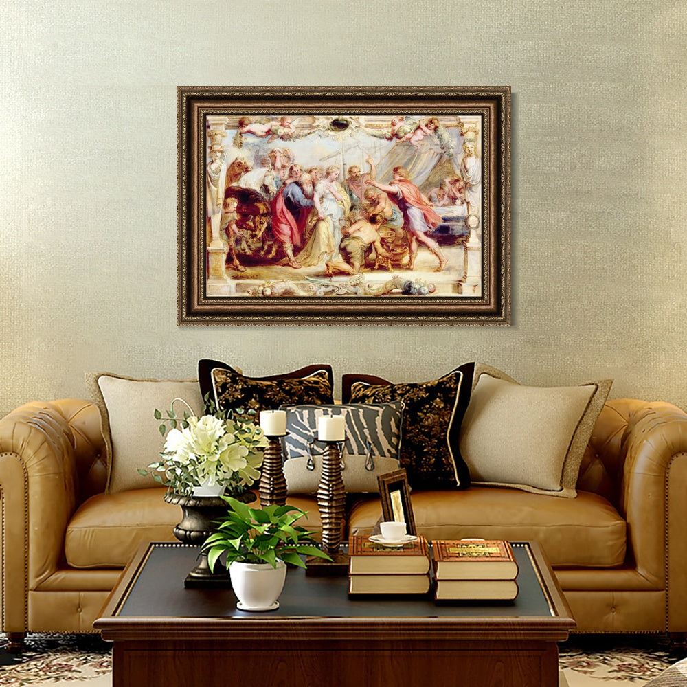 INVIN ART Framed Canvas Art Giclee Print Series#268 by Peter Paul Rubens Wall Art