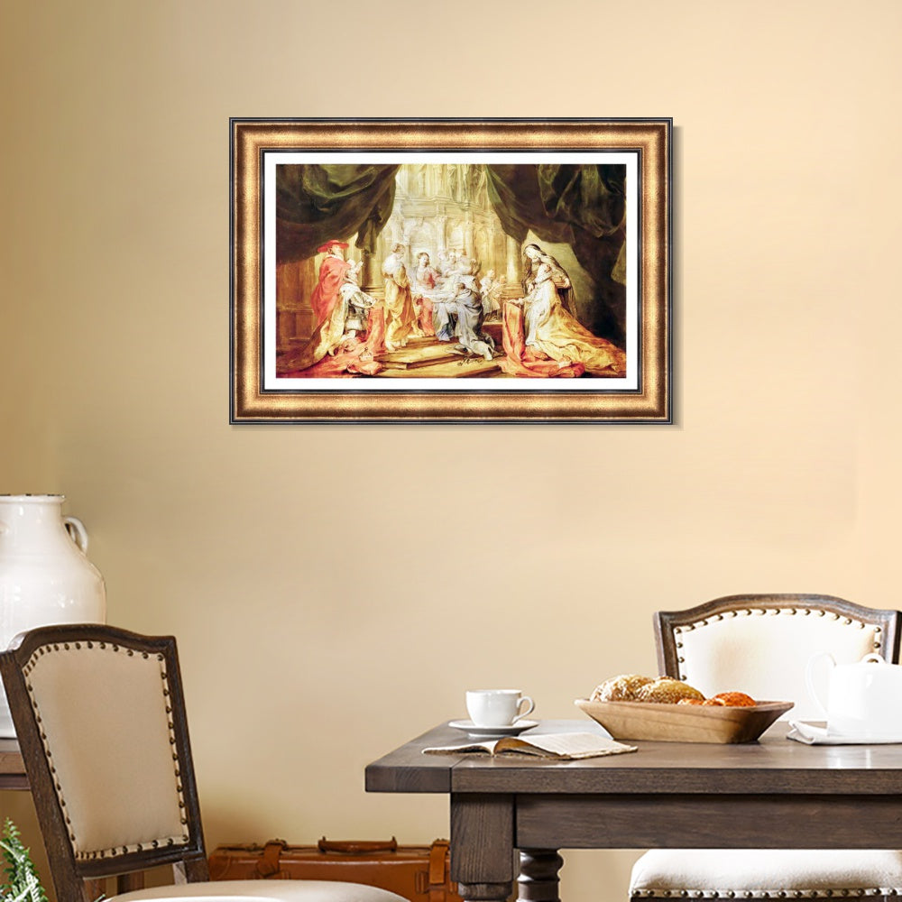 INVIN ART Framed Canvas Art Giclee Print Series#272 by Peter Paul Rubens Wall Art