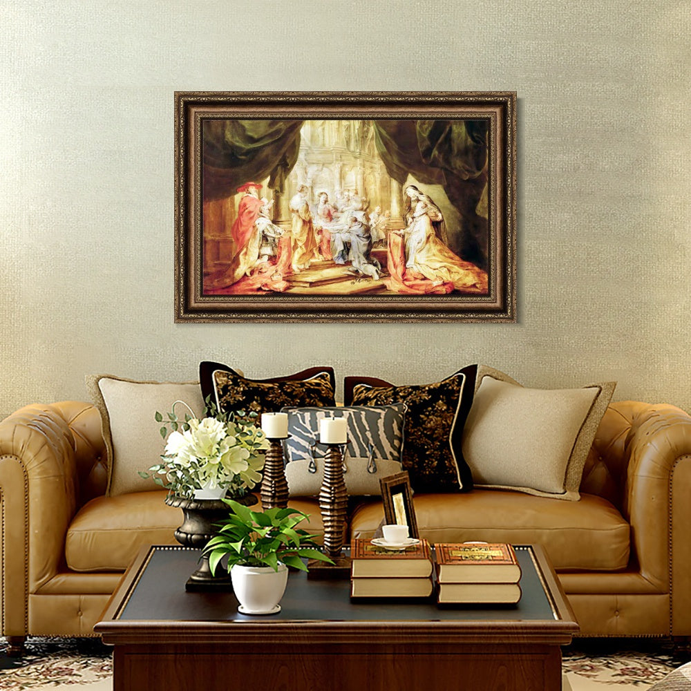 INVIN ART Framed Canvas Art Giclee Print Series#272 by Peter Paul Rubens Wall Art