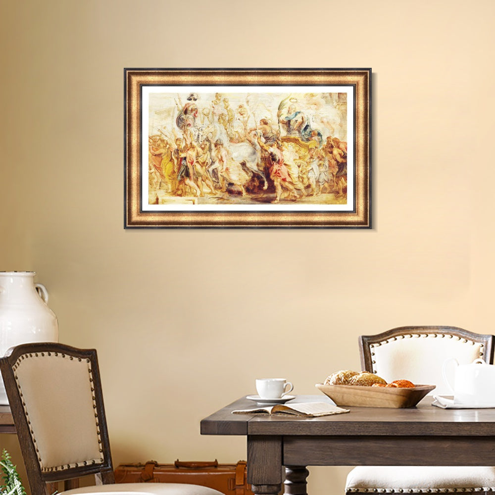 INVIN ART Framed Canvas Art Giclee Print Series#275 by Peter Paul Rubens Wall Art