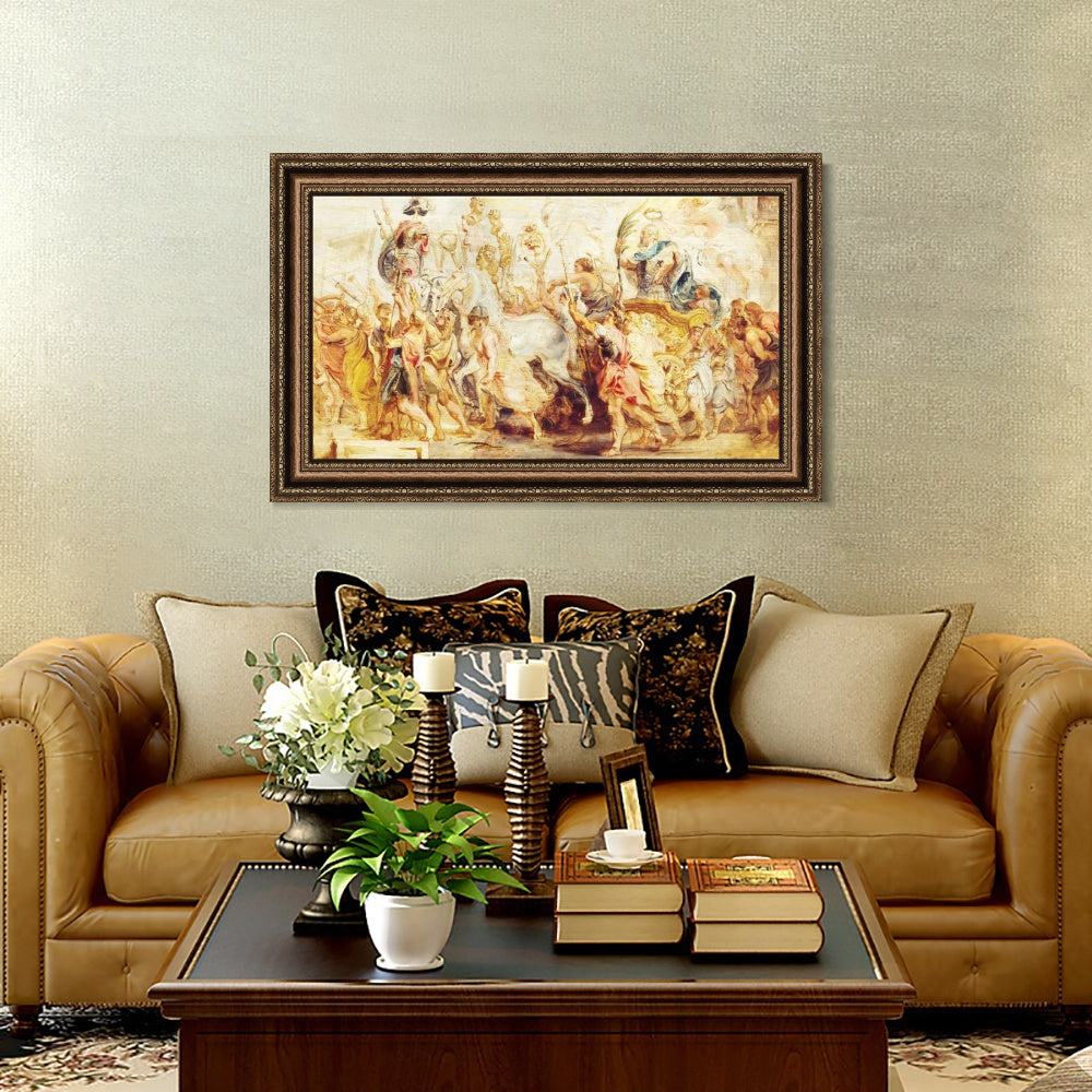 INVIN ART Framed Canvas Art Giclee Print Series#275 by Peter Paul Rubens Wall Art