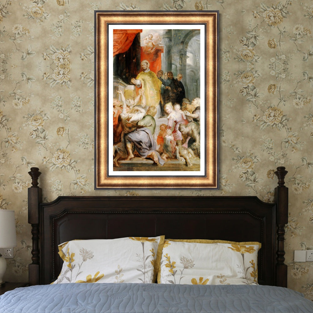 INVIN ART Framed Canvas Art Giclee Print Series#278 by Peter Paul Rubens Wall Art