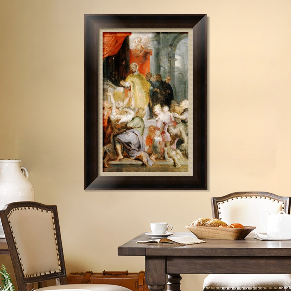 INVIN ART Framed Canvas Art Giclee Print Series#278 by Peter Paul Rubens Wall Art
