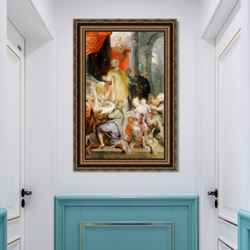 INVIN ART Framed Canvas Art Giclee Print Series#278 by Peter Paul Rubens Wall Art