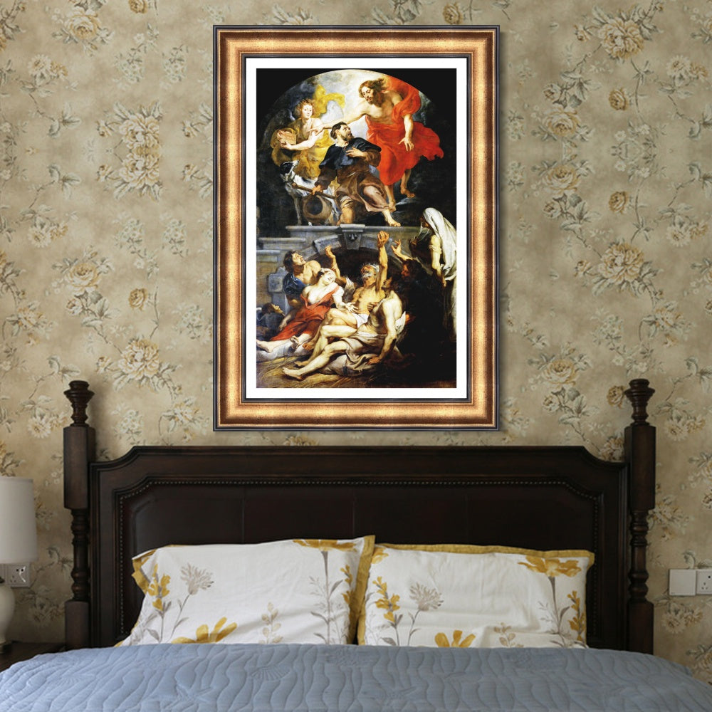 INVIN ART Framed Canvas Art Giclee Print Series#279 by Peter Paul Rubens Wall Art