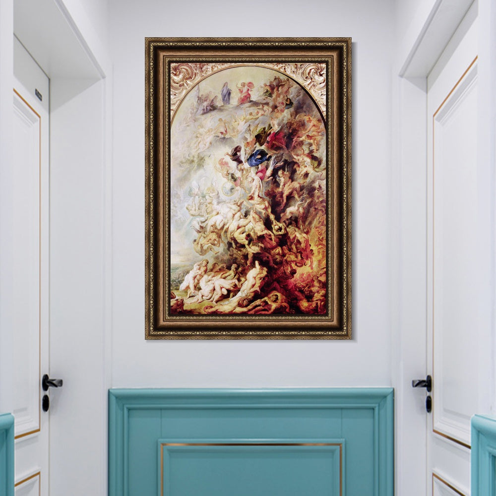 INVIN ART Framed Canvas Art Giclee Print Series#280 by Peter Paul Rubens Wall Art