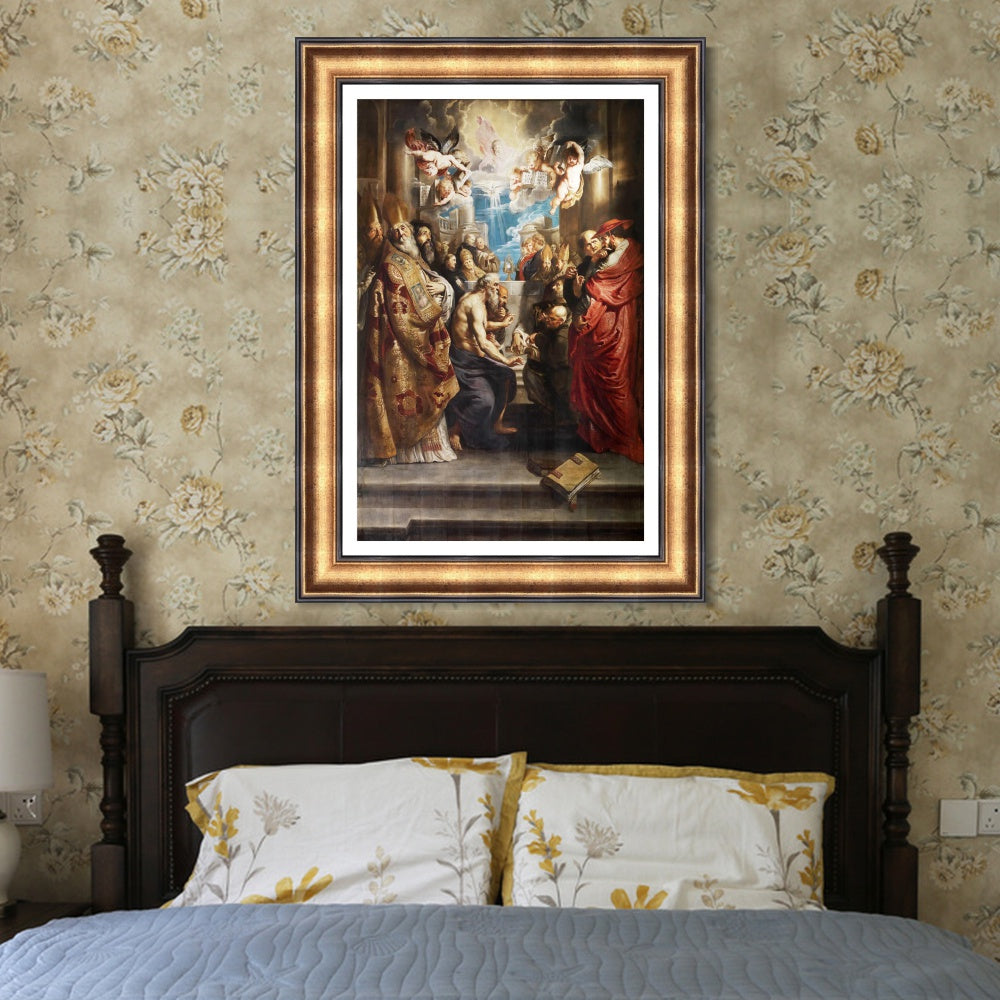 INVIN ART Framed Canvas Art Giclee Print Series#281 by Peter Paul Rubens Wall Art
