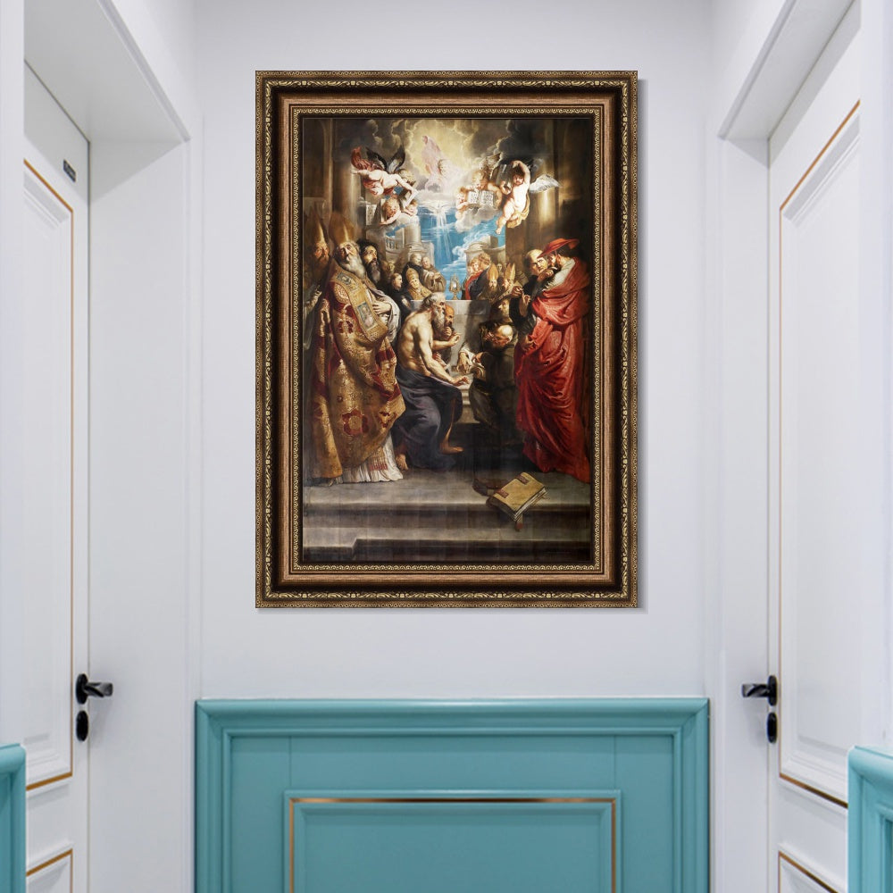 INVIN ART Framed Canvas Art Giclee Print Series#281 by Peter Paul Rubens Wall Art