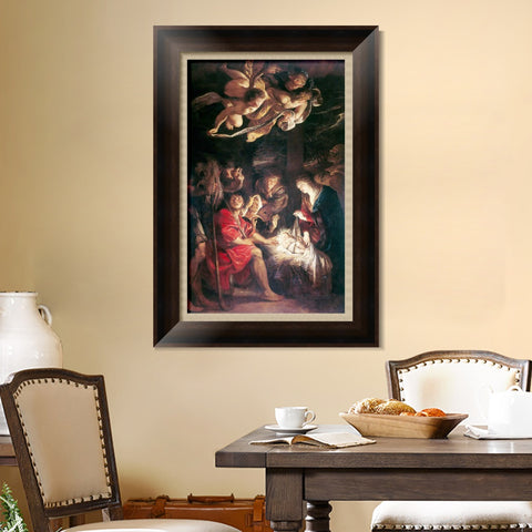 INVIN ART Framed Canvas Art Giclee Print Series#282 by Peter Paul Rubens Wall Art Living Room Home Office Decorations