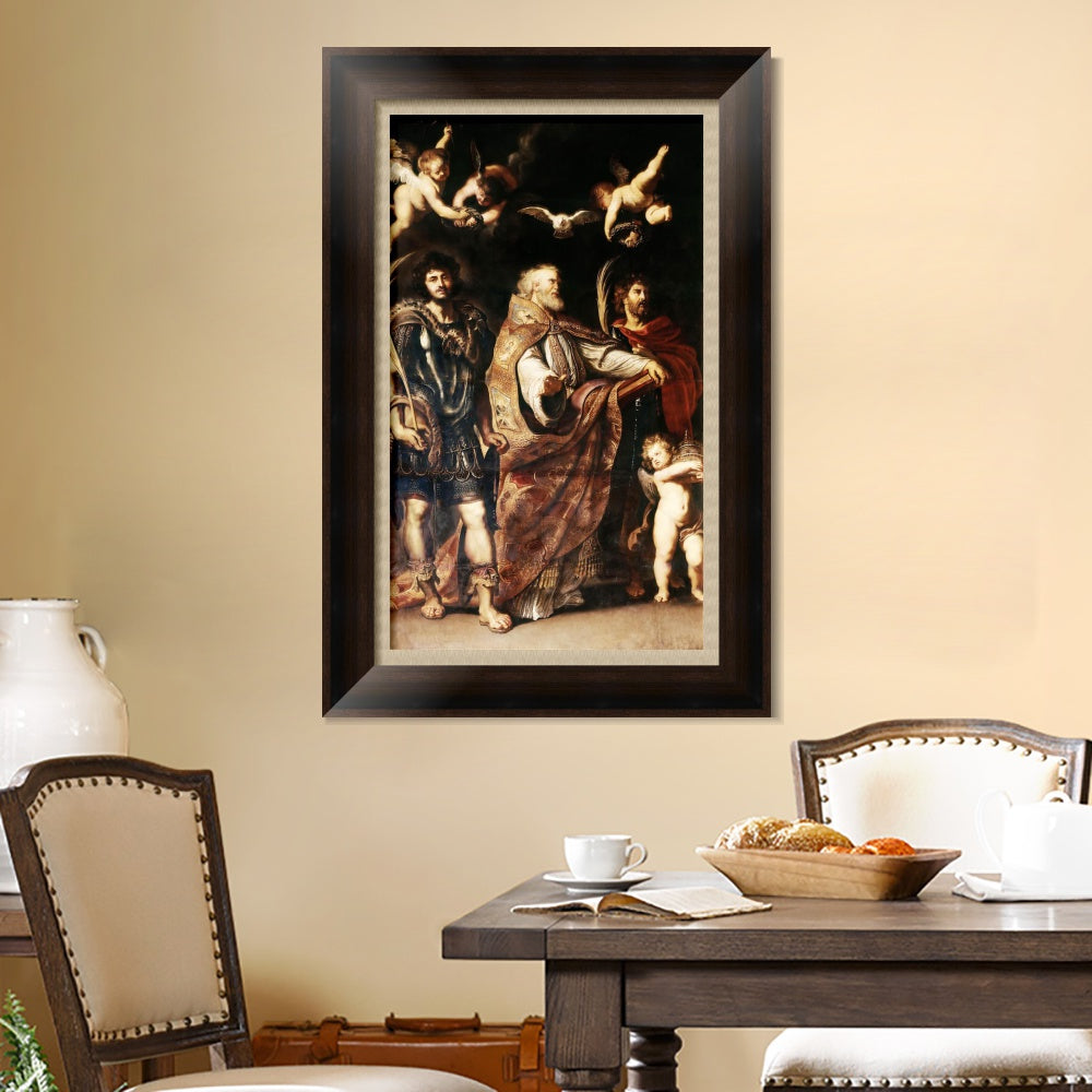 INVIN ART Framed Canvas Art Giclee Print Series#283 by Peter Paul Rubens Wall Art