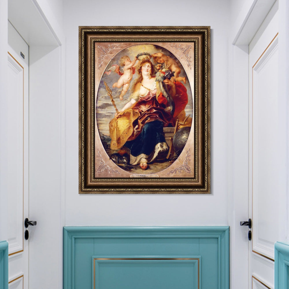 INVIN ART Framed Canvas Art Giclee Print Series#285 by Peter Paul Rubens Wall Art