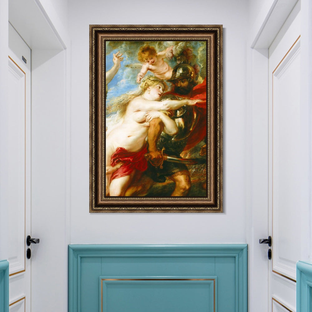 INVIN ART Framed Canvas Art Giclee Print Series#286 by Peter Paul Rubens Wall Art