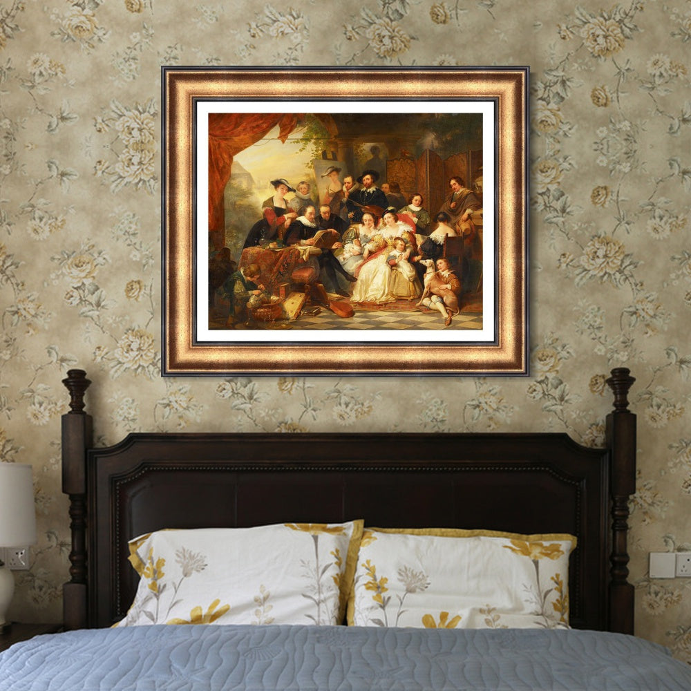 INVIN ART Framed Canvas Art Giclee Print Series#287 by Peter Paul Rubens Wall Art