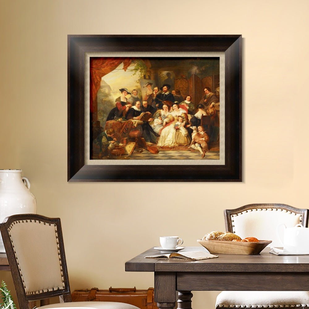 INVIN ART Framed Canvas Art Giclee Print Series#287 by Peter Paul Rubens Wall Art