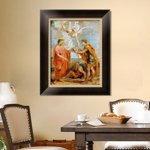 INVIN ART Framed Canvas Art Giclee Print Series#292 by Peter Paul Rubens Wall Art Living Room Home Office Decorations