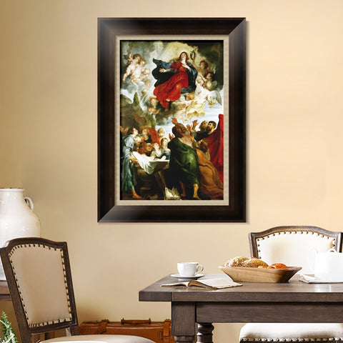 INVIN ART Framed Canvas Art Giclee Print Series#293 by Peter Paul Rubens Wall Art Living Room Home Office Decorations