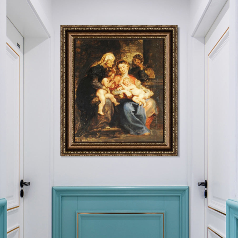 INVIN ART Framed Canvas Art Giclee Print Series#299 by Peter Paul Rubens Wall Art Living Room Home Office Decorations