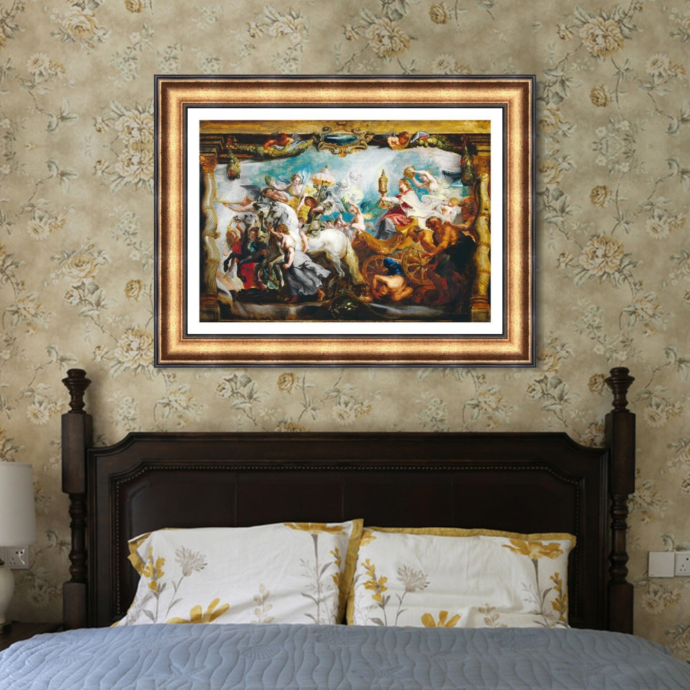 INVIN ART Framed Canvas Art Giclee Print Series#303 by Peter Paul Rubens Wall Art