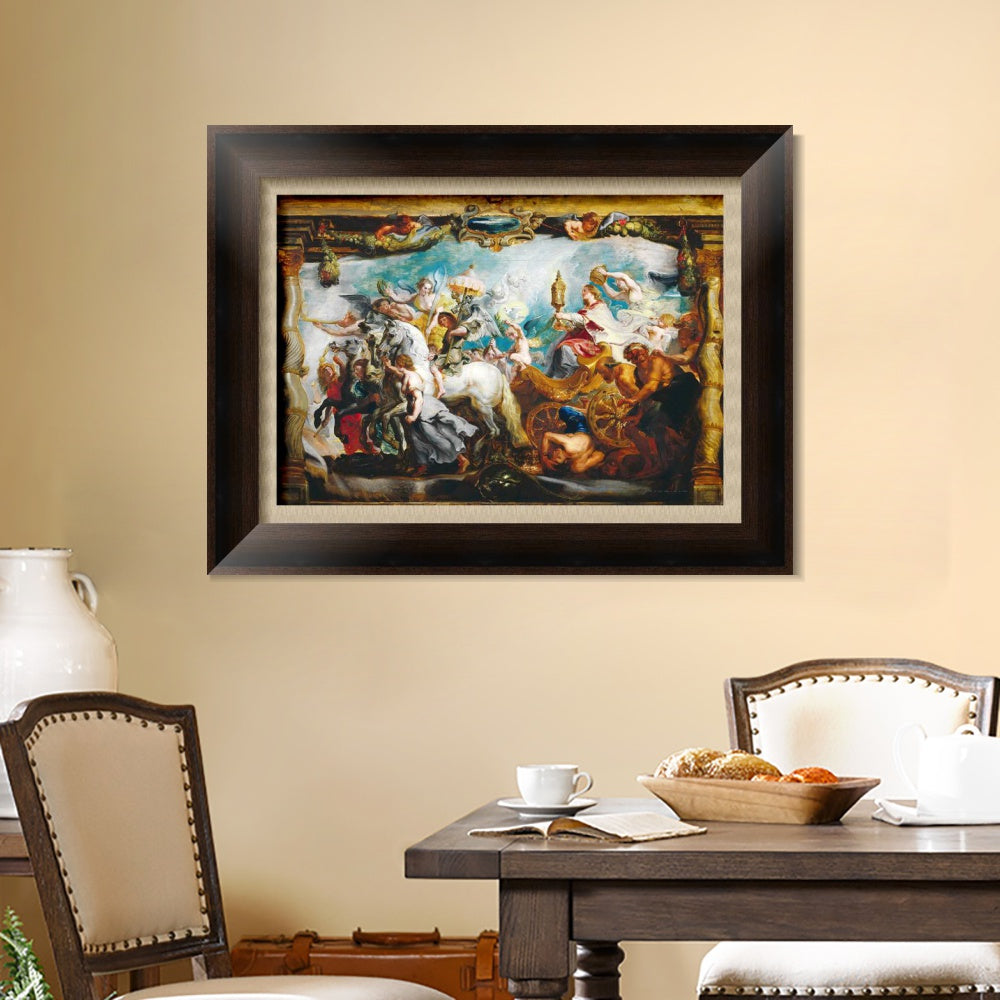 INVIN ART Framed Canvas Art Giclee Print Series#303 by Peter Paul Rubens Wall Art