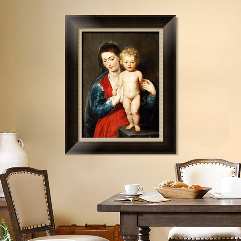 INVIN ART Framed Canvas Art Giclee Print Series#304 by Peter Paul Rubens Wall Art Living Room Home Office Decorations