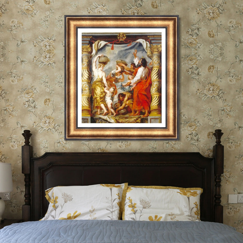 INVIN ART Framed Canvas Art Giclee Print Series#308 by Peter Paul Rubens Wall Art