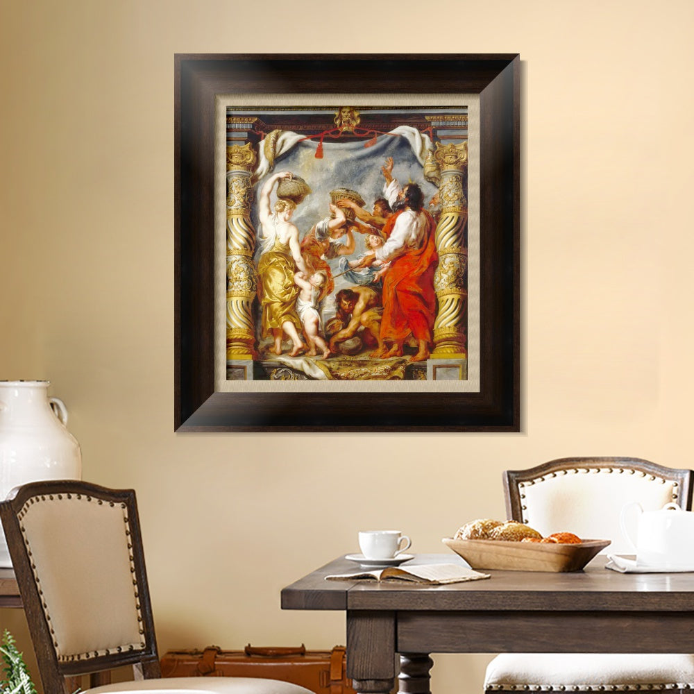 INVIN ART Framed Canvas Art Giclee Print Series#308 by Peter Paul Rubens Wall Art