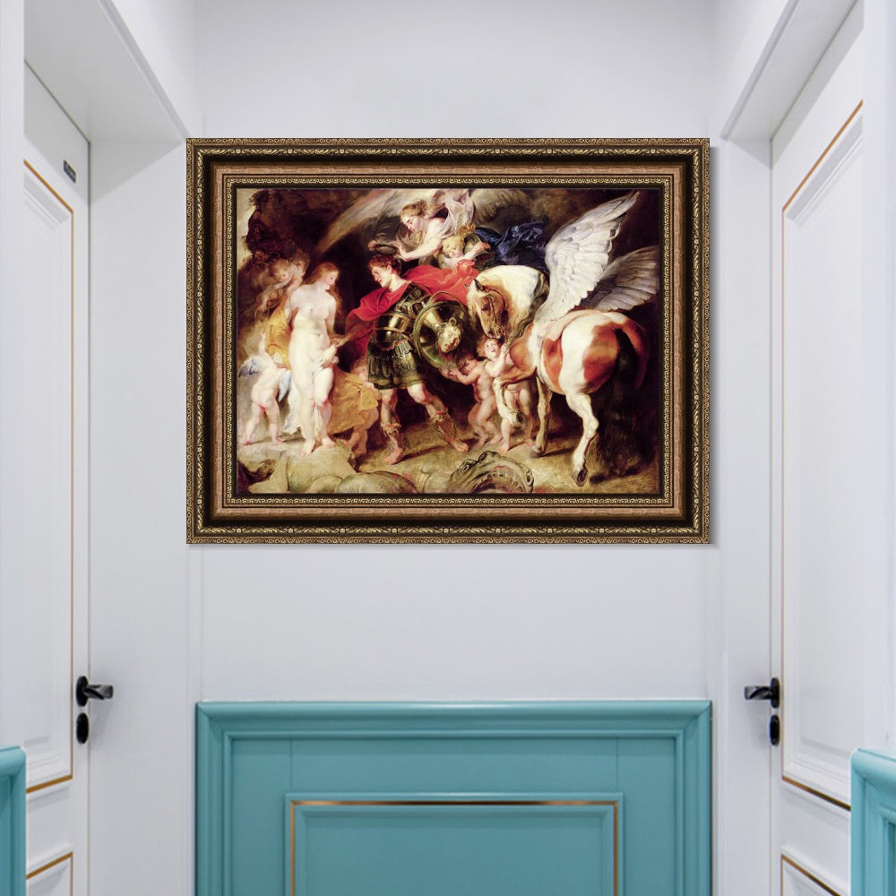 INVIN ART Framed Canvas Art Giclee Print Series#315 by Peter Paul Rubens Wall Art
