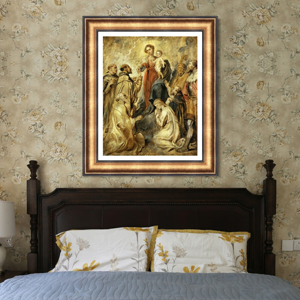 INVIN ART Framed Canvas Art Giclee Print Series#316 by Peter Paul Rubens Wall Art