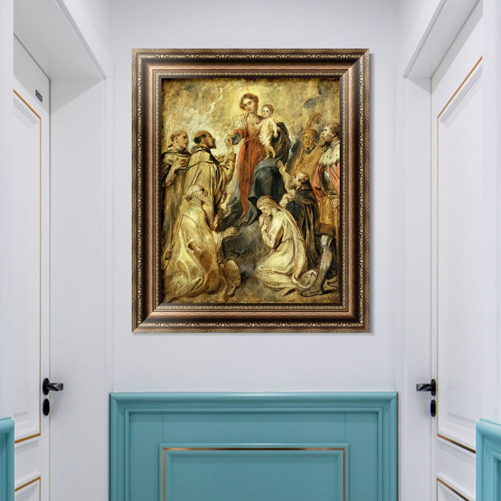 INVIN ART Framed Canvas Art Giclee Print Series#316 by Peter Paul Rubens Wall Art