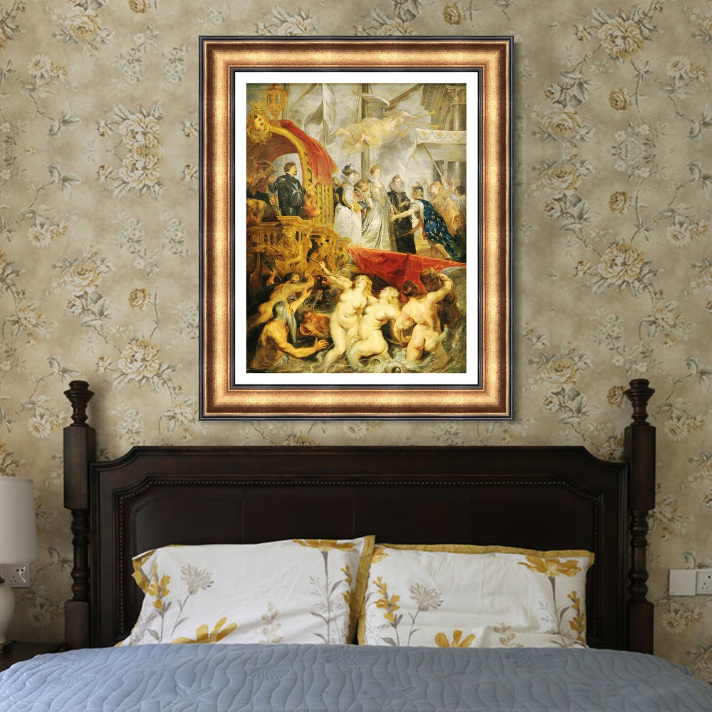 INVIN ART Framed Canvas Art Giclee Print Series#320 by Peter Paul Rubens Wall Art