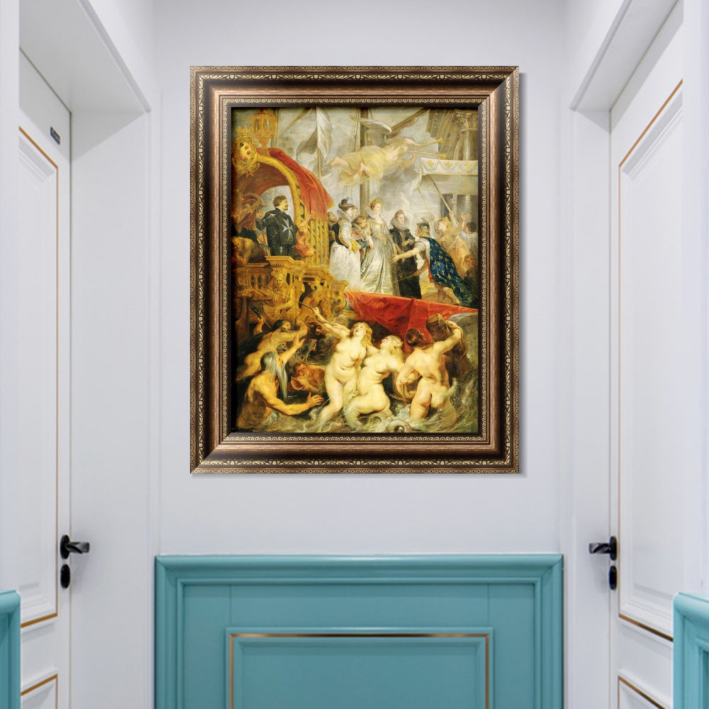 INVIN ART Framed Canvas Art Giclee Print Series#320 by Peter Paul Rubens Wall Art