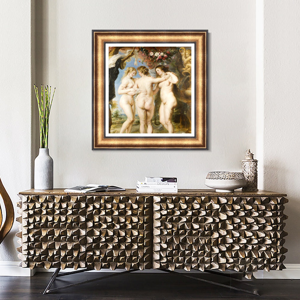 INVIN ART Framed Canvas Art Giclee Print Series#322 by Peter Paul Rubens Wall Art