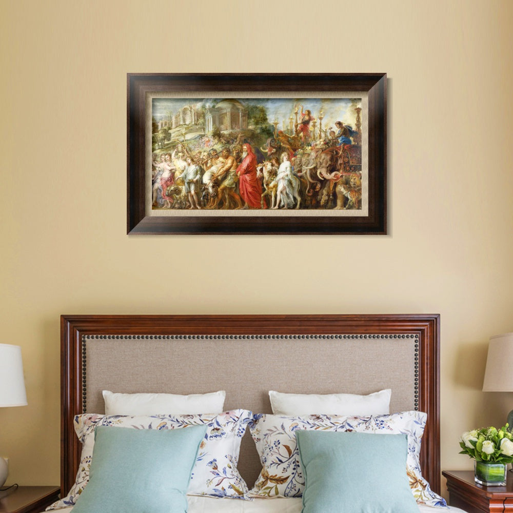 INVIN ART Framed Canvas Art Giclee Print Series#323 by Peter Paul Rubens Wall Art Living Room Home Office Decorations