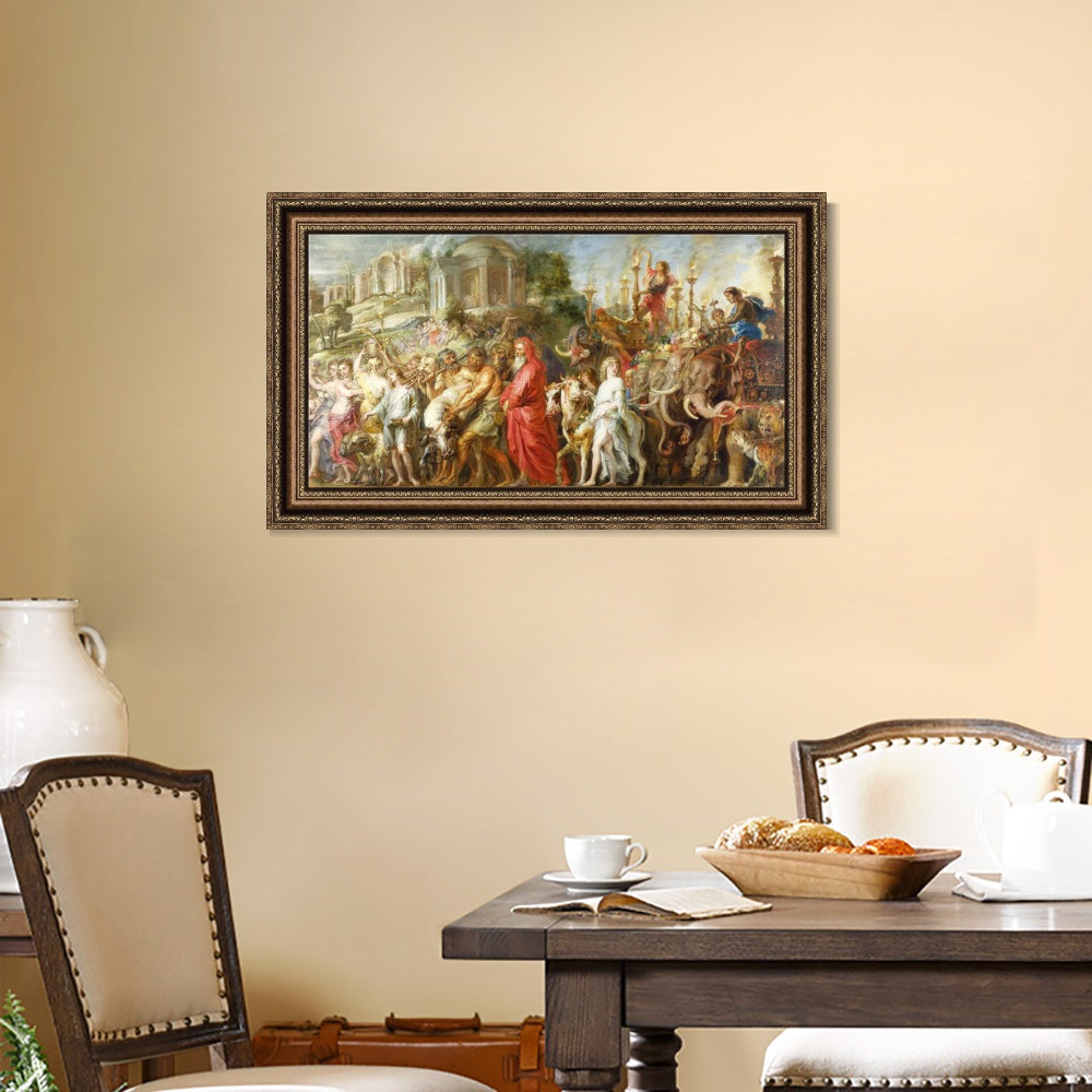 INVIN ART Framed Canvas Art Giclee Print Series#323 by Peter Paul Rubens Wall Art Living Room Home Office Decorations