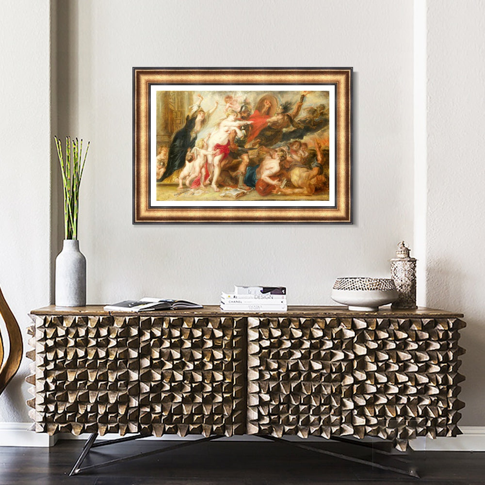 INVIN ART Framed Canvas Art Giclee Print Series#324 by Peter Paul Rubens Wall Art