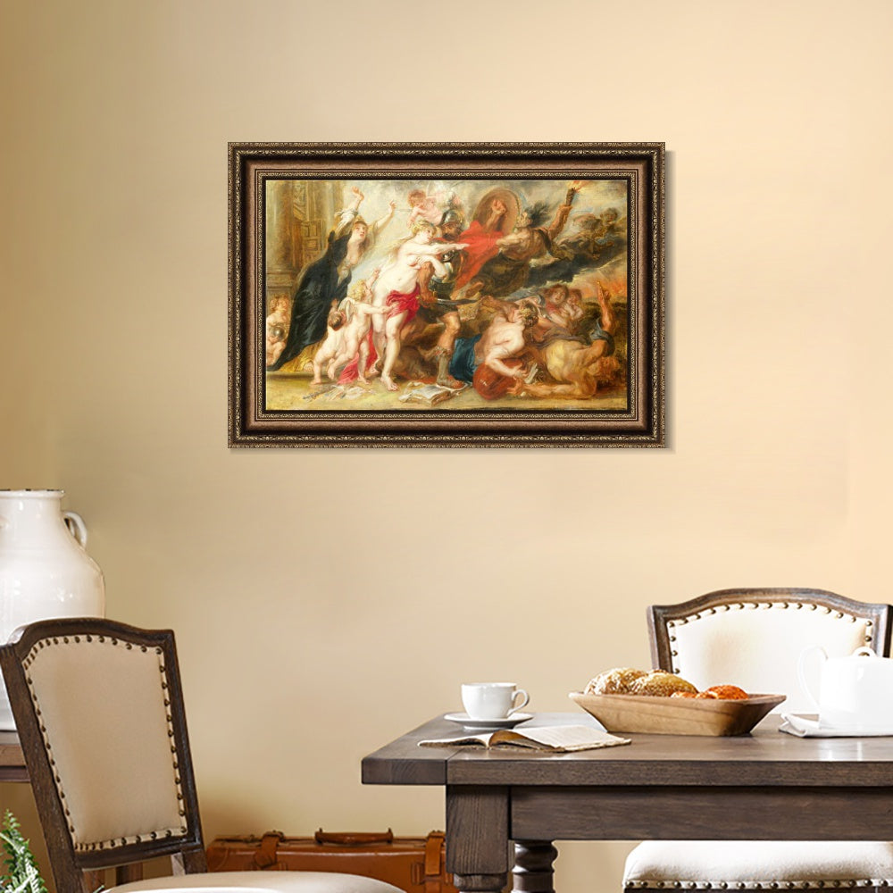 INVIN ART Framed Canvas Art Giclee Print Series#324 by Peter Paul Rubens Wall Art