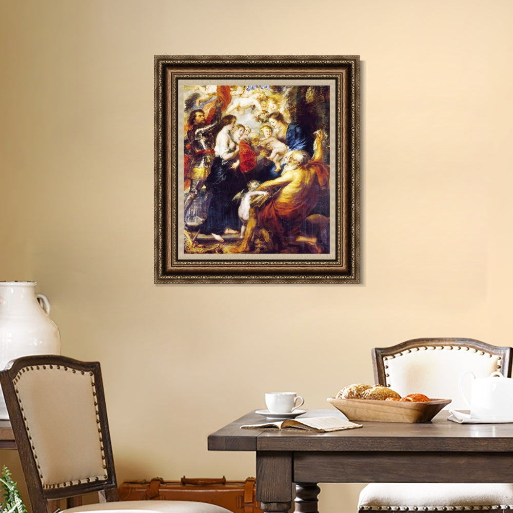 INVIN ART Framed Canvas Art Giclee Print Series#326 by Peter Paul Rubens Wall Art