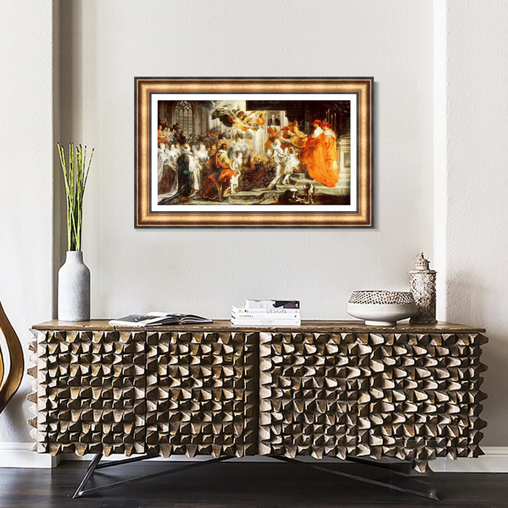 INVIN ART Framed Canvas Art Giclee Print Series#328 by Peter Paul Rubens Wall Art