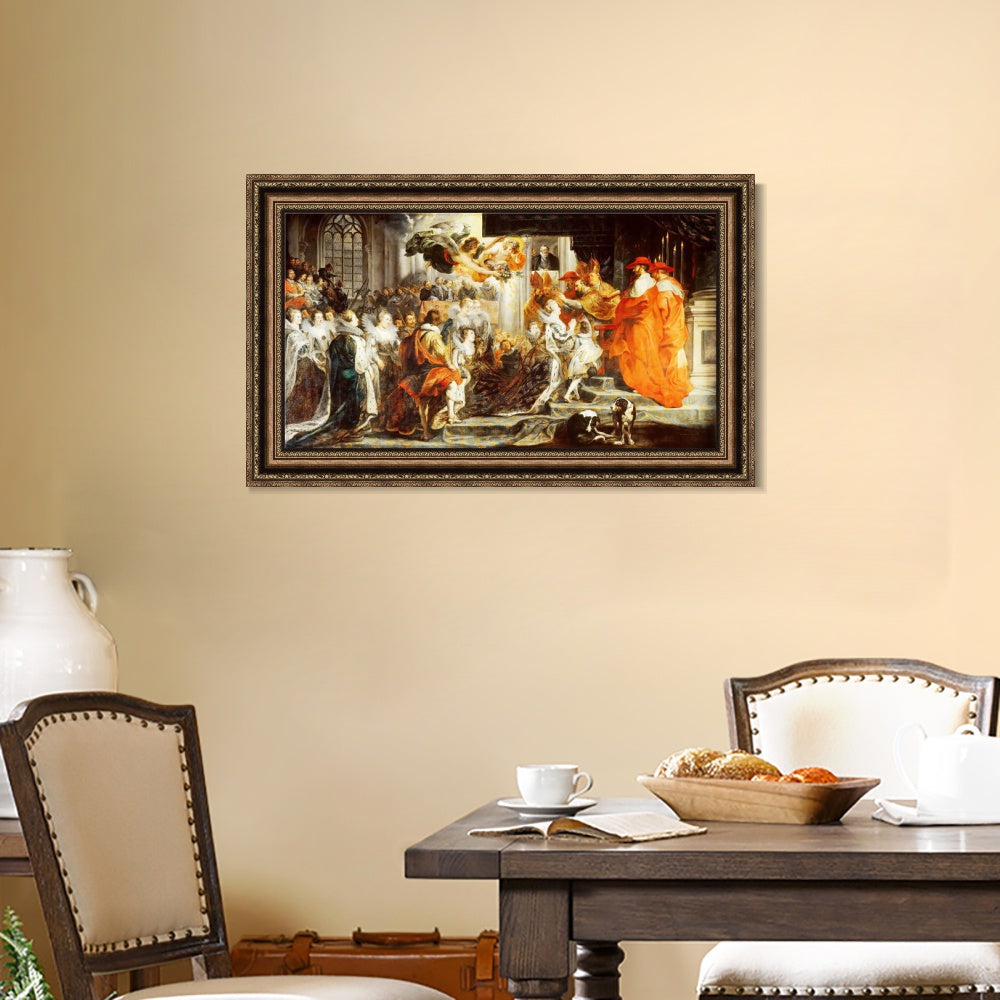 INVIN ART Framed Canvas Art Giclee Print Series#328 by Peter Paul Rubens Wall Art