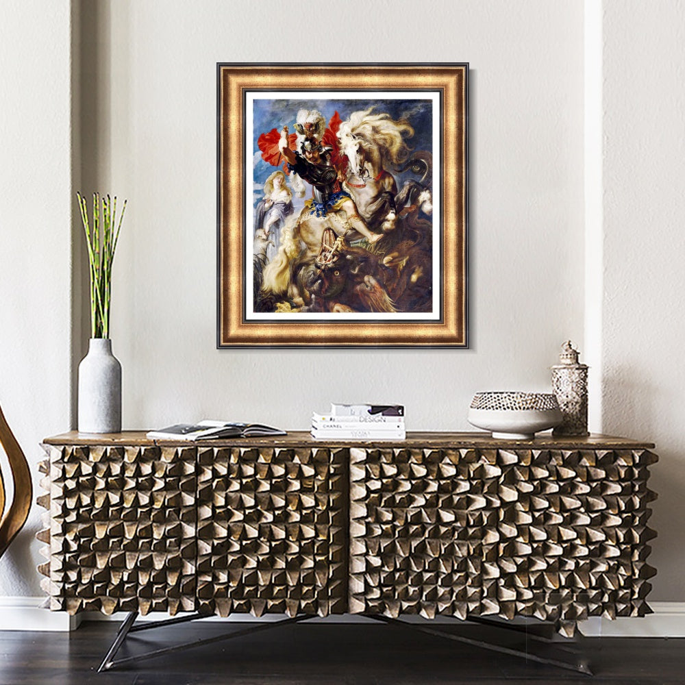 INVIN ART Framed Canvas Art Giclee Print Series#333 by Peter Paul Rubens Wall Art
