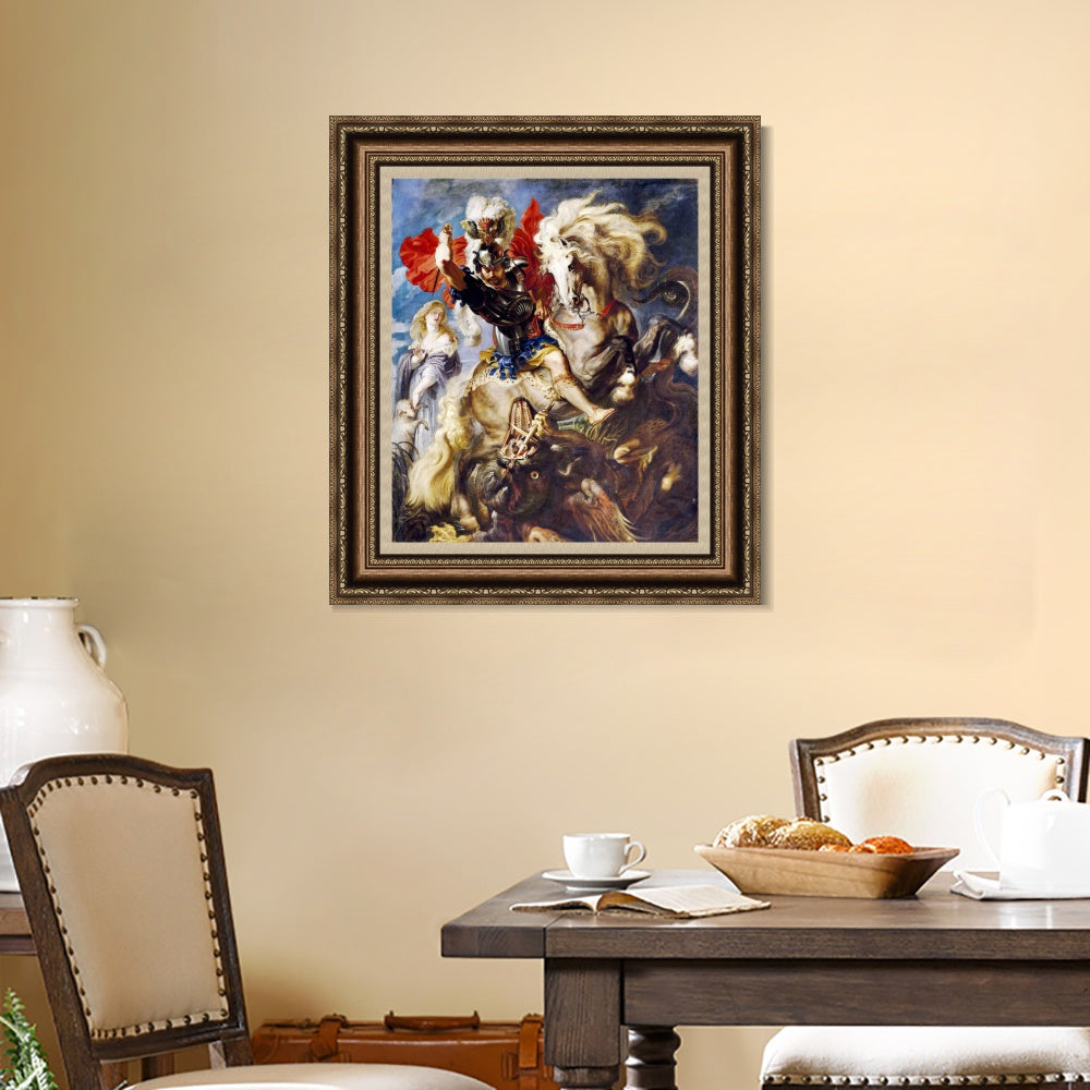 INVIN ART Framed Canvas Art Giclee Print Series#333 by Peter Paul Rubens Wall Art