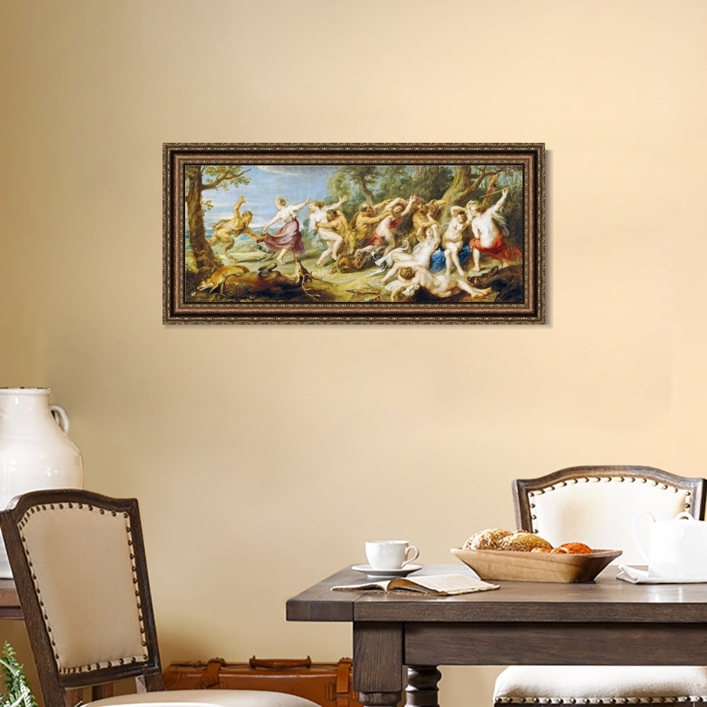 INVIN ART Framed Canvas Art Giclee Print Series#335 by Peter Paul Rubens Wall Art