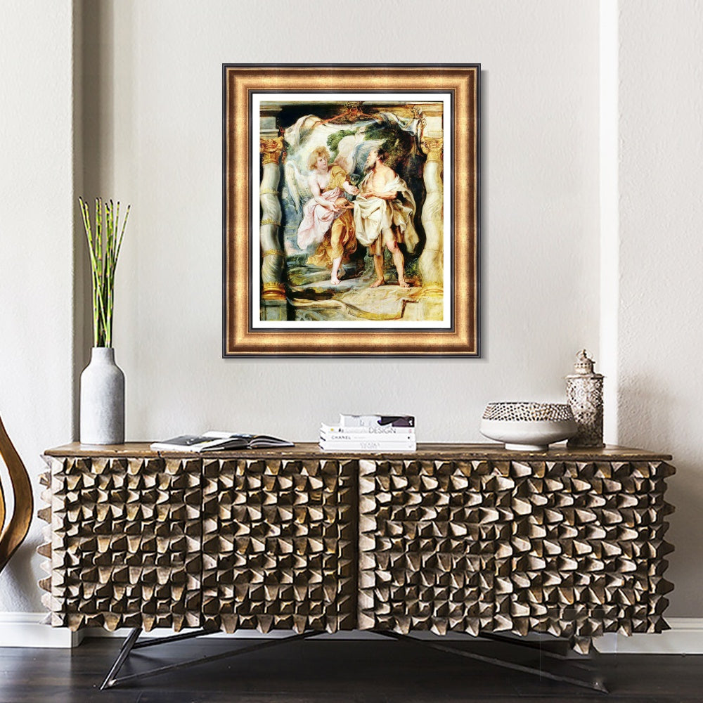 INVIN ART Framed Canvas Art Giclee Print Series#338 by Peter Paul Rubens Wall Art