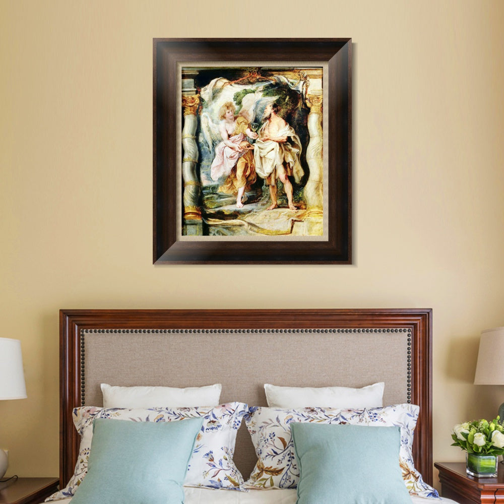 INVIN ART Framed Canvas Art Giclee Print Series#338 by Peter Paul Rubens Wall Art
