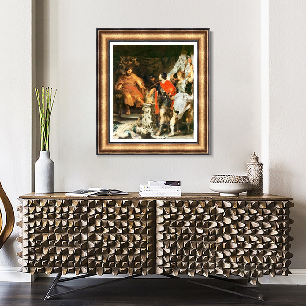 INVIN ART Framed Canvas Art Giclee Print Series#340 by Peter Paul Rubens Wall Art