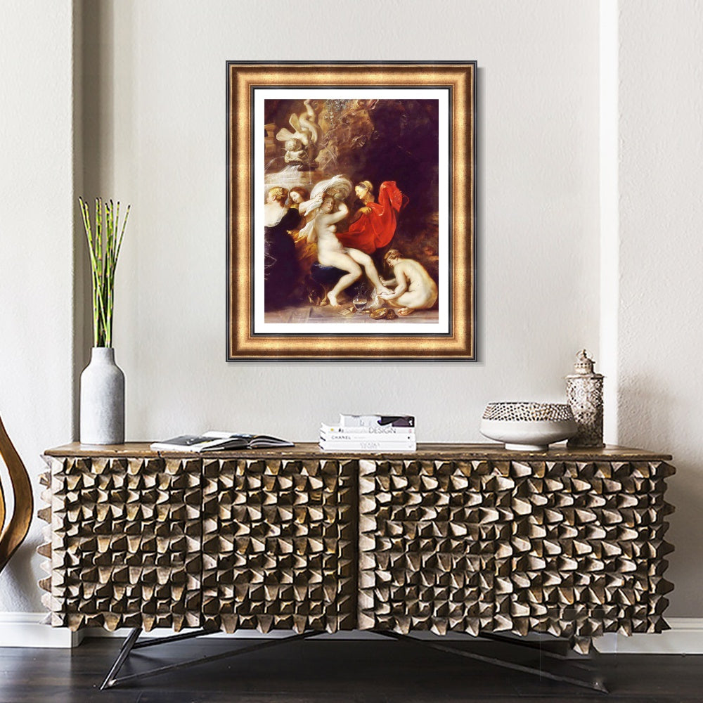 INVIN ART Framed Canvas Art Giclee Print Series#341 by Peter Paul Rubens Wall Art